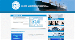 Desktop Screenshot of comitemaritime.org